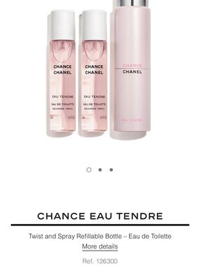 CHANEL Chance Eau Tendre 20ml Refill only 1